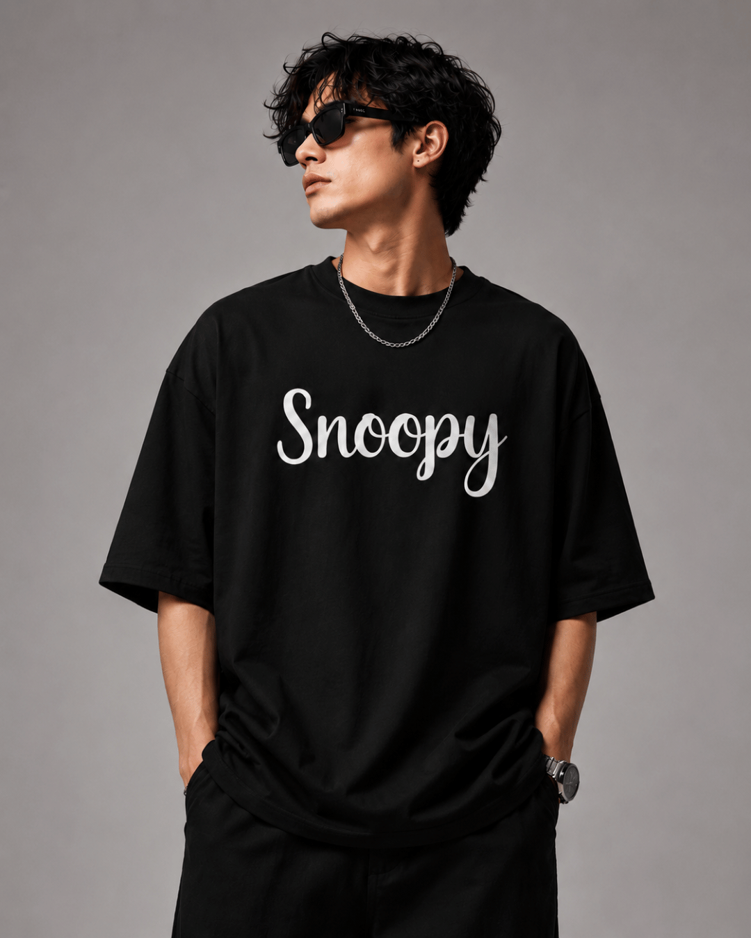 Snoopy Oversized Tshirt | Funky Prints Collection