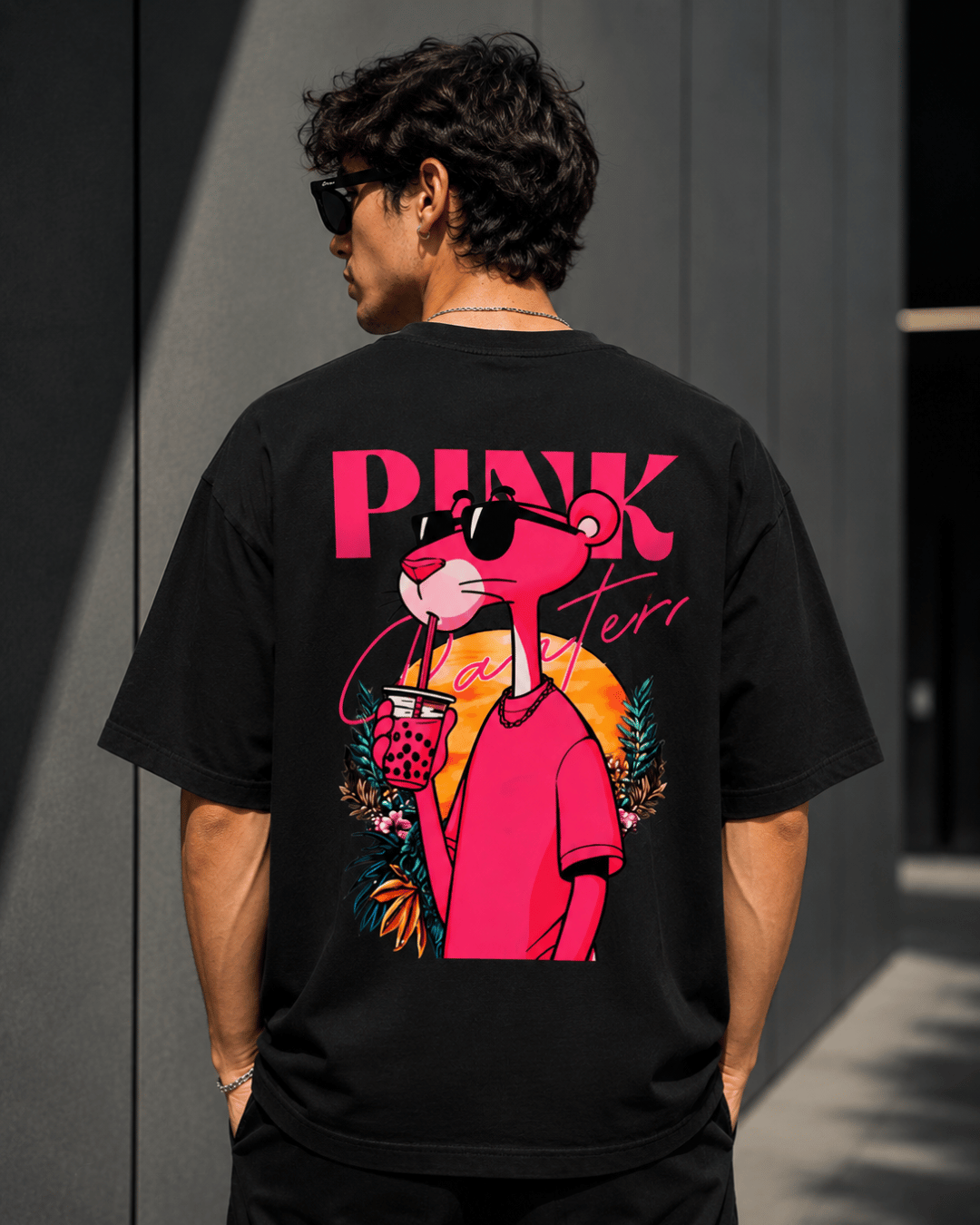 Pink Panther Oversized T-shirt |  Funky Prints Collection
