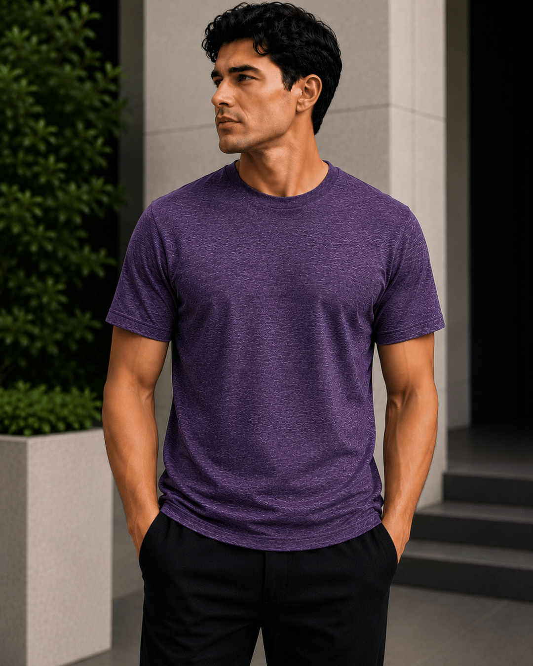 Plain Regular Fit T-Shirt | Core Solids Collection