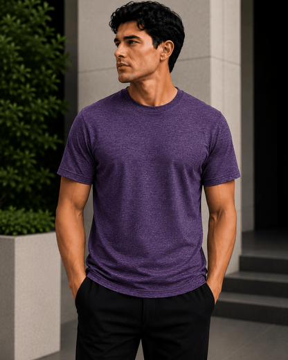 Plain Regular Fit T-Shirt | Core Solids Collection