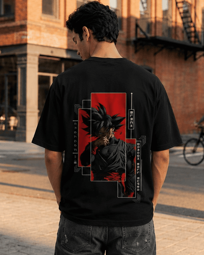 Neo Saiyan Oversized T-shirt |  Funky Prints Collection