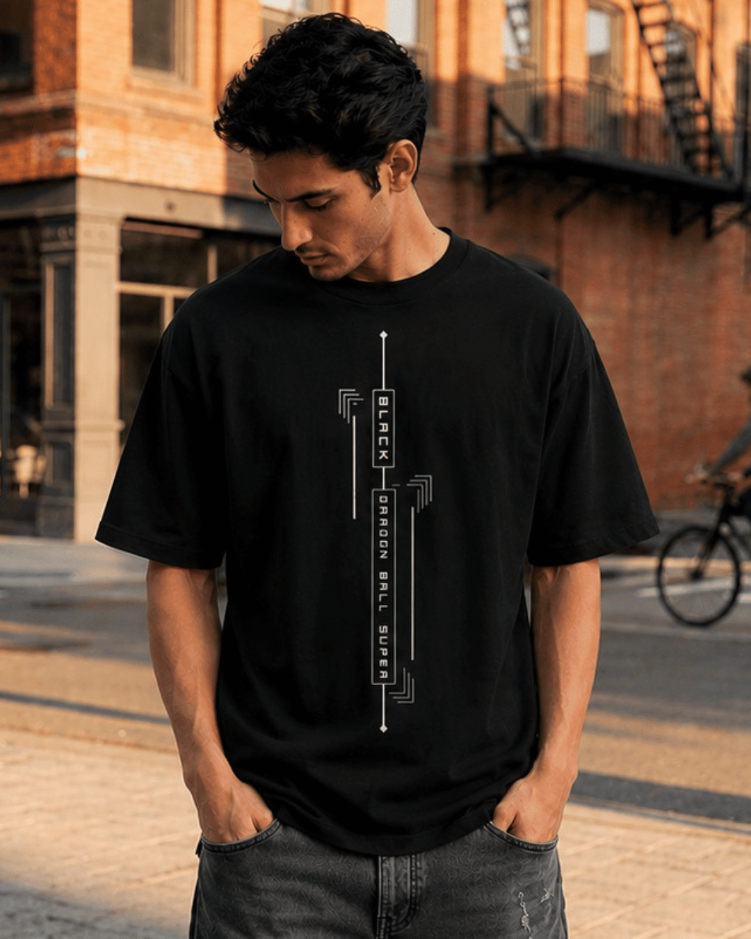 Neo Saiyan Oversized T-shirt |  Funky Prints Collection