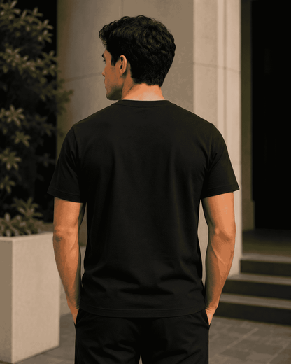 Plain Regular Fit T-Shirt | Core Solids Collection